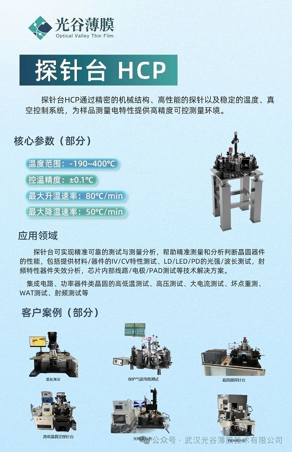 光谷薄膜探針臺 HCP系列